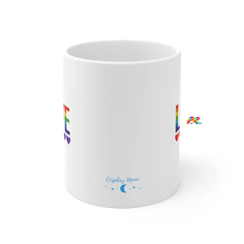 Pride/LGBTQ White Ceramic Mug Pride Gift