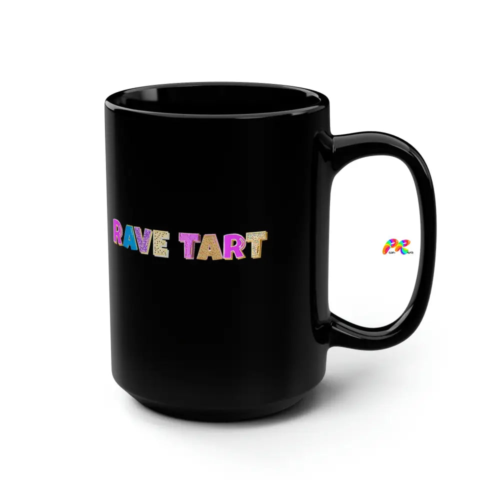 Rave Tart Black Mug, 15oz