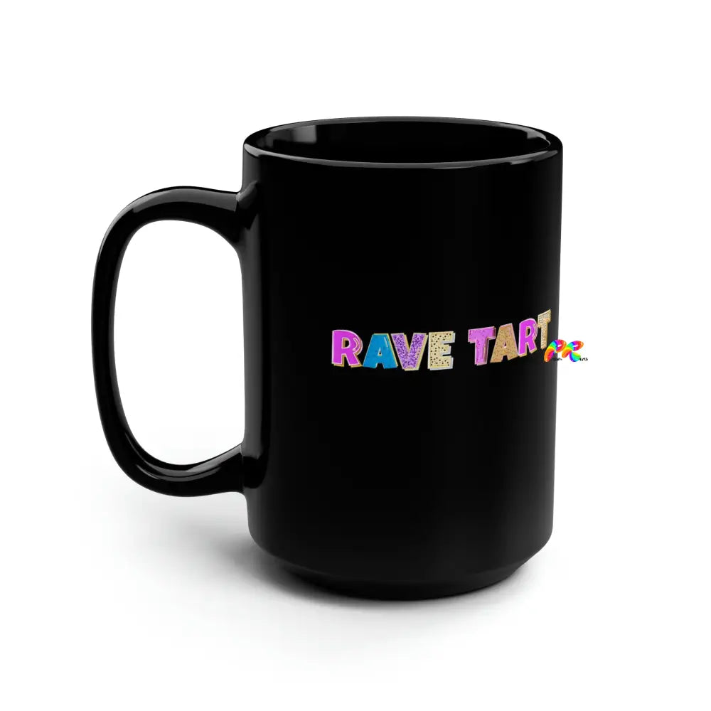 Rave Tart Black Mug, 15oz