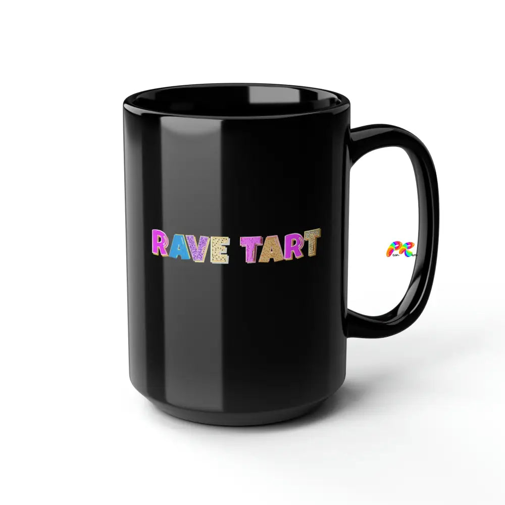 Rave Tart Black Mug, 15oz