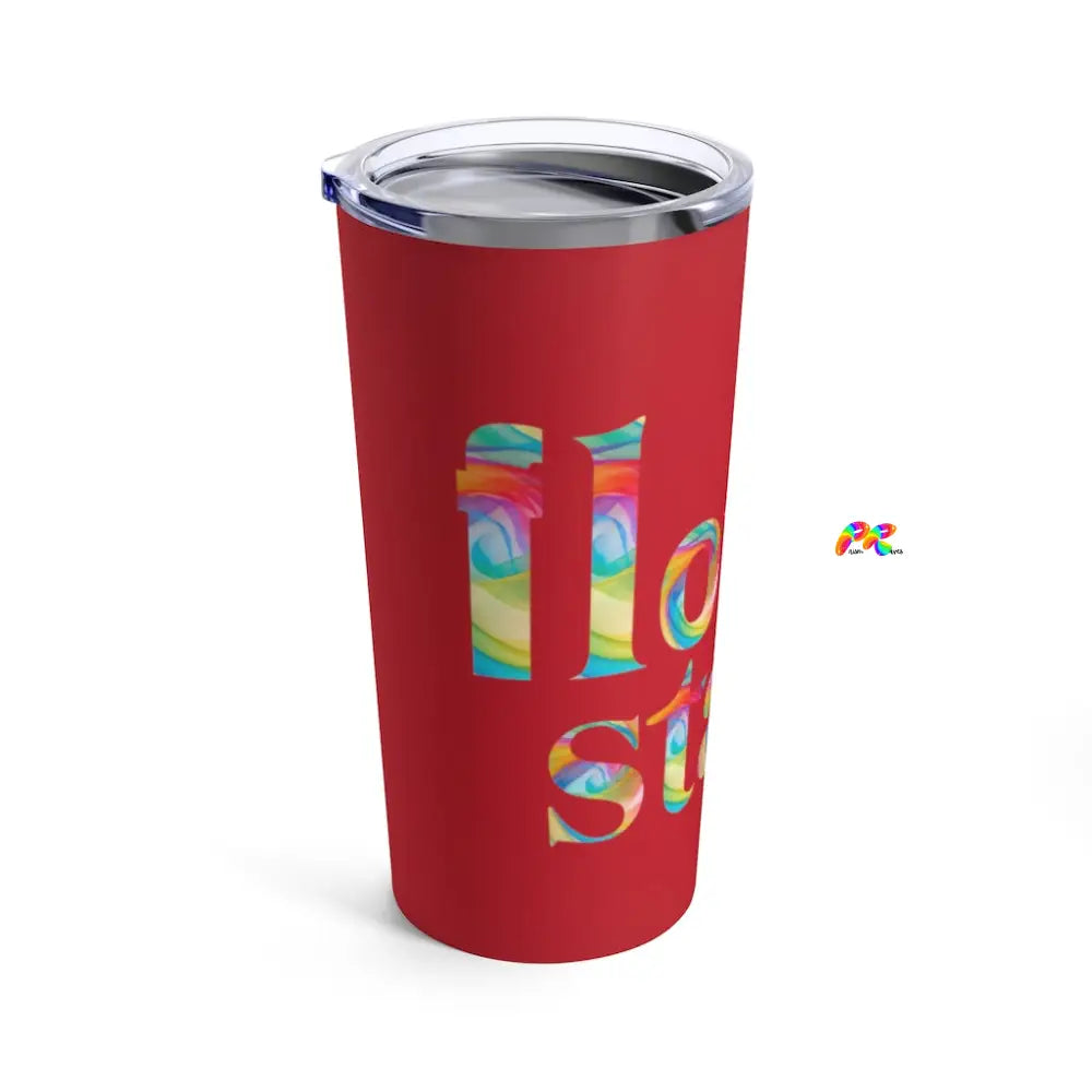 Red Flow State Drink Tumbler 20floz