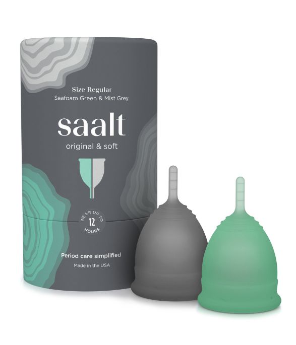 Saalt Period Cup Original + Soft Twin Pack