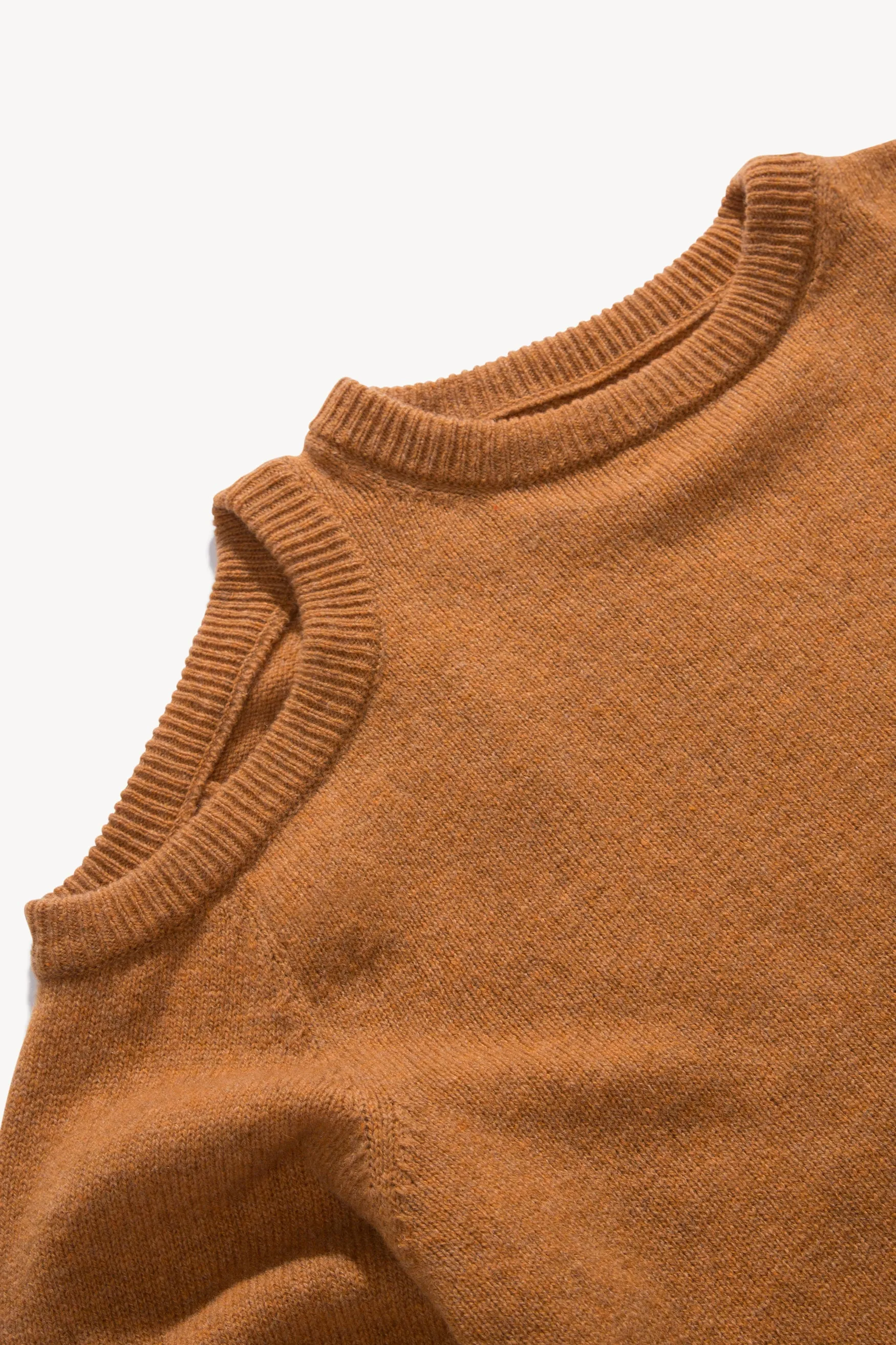 Shoulder Hole Lambswool Knit