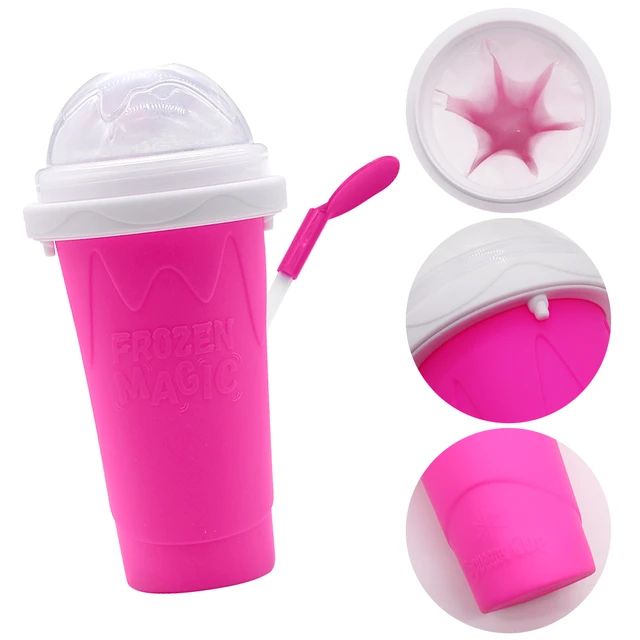 Silicone Quick Frozen Ice Cream Maker Squeeze Cups S4886193