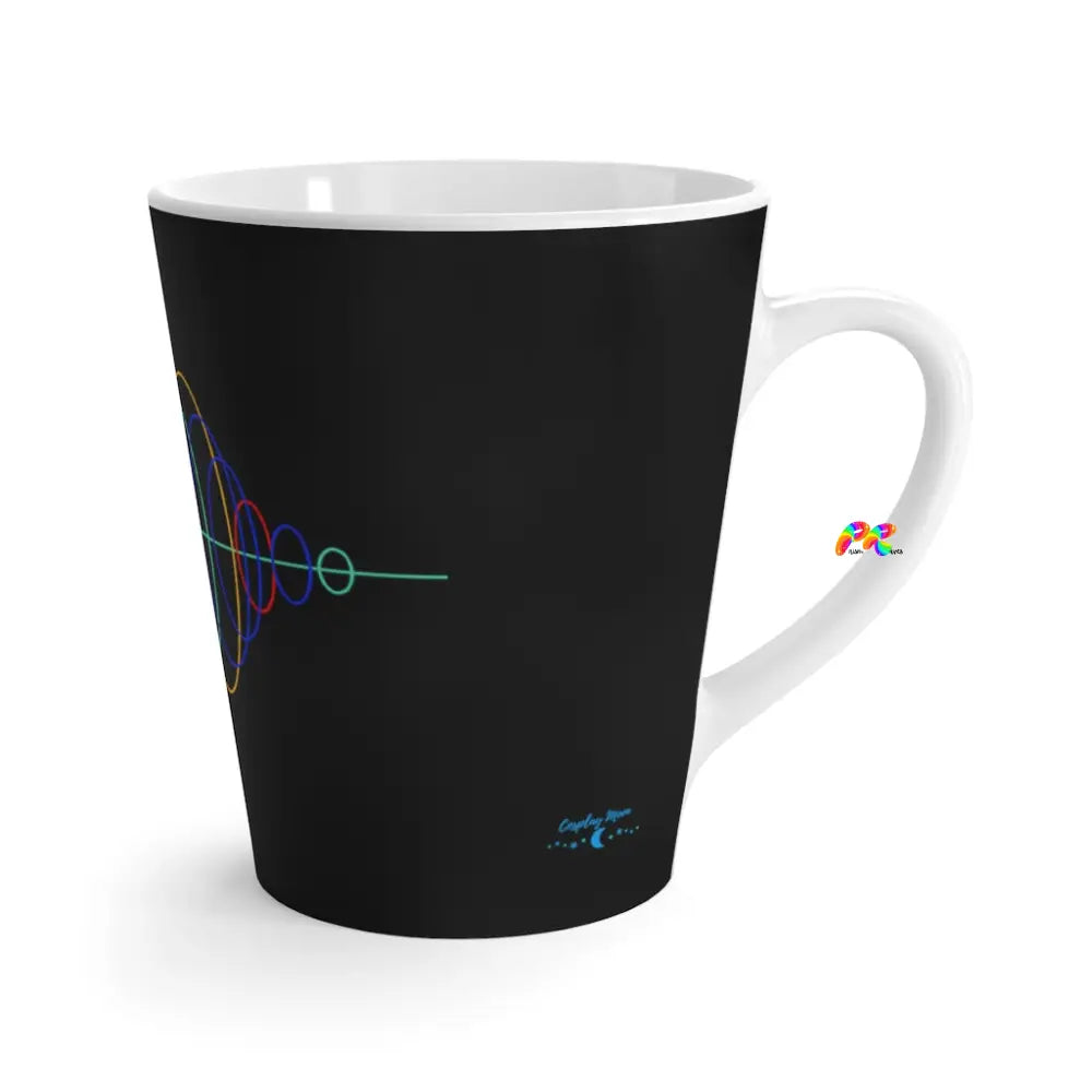 Soundwave Black Latte Mug