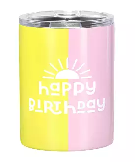 Stainless Steel Tumbler - Happy Birthday