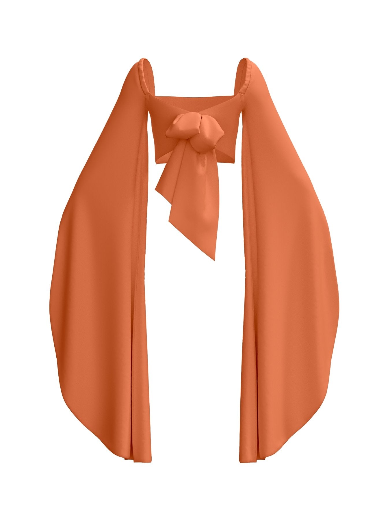 Sustainable Kinu Top - Solid Coral