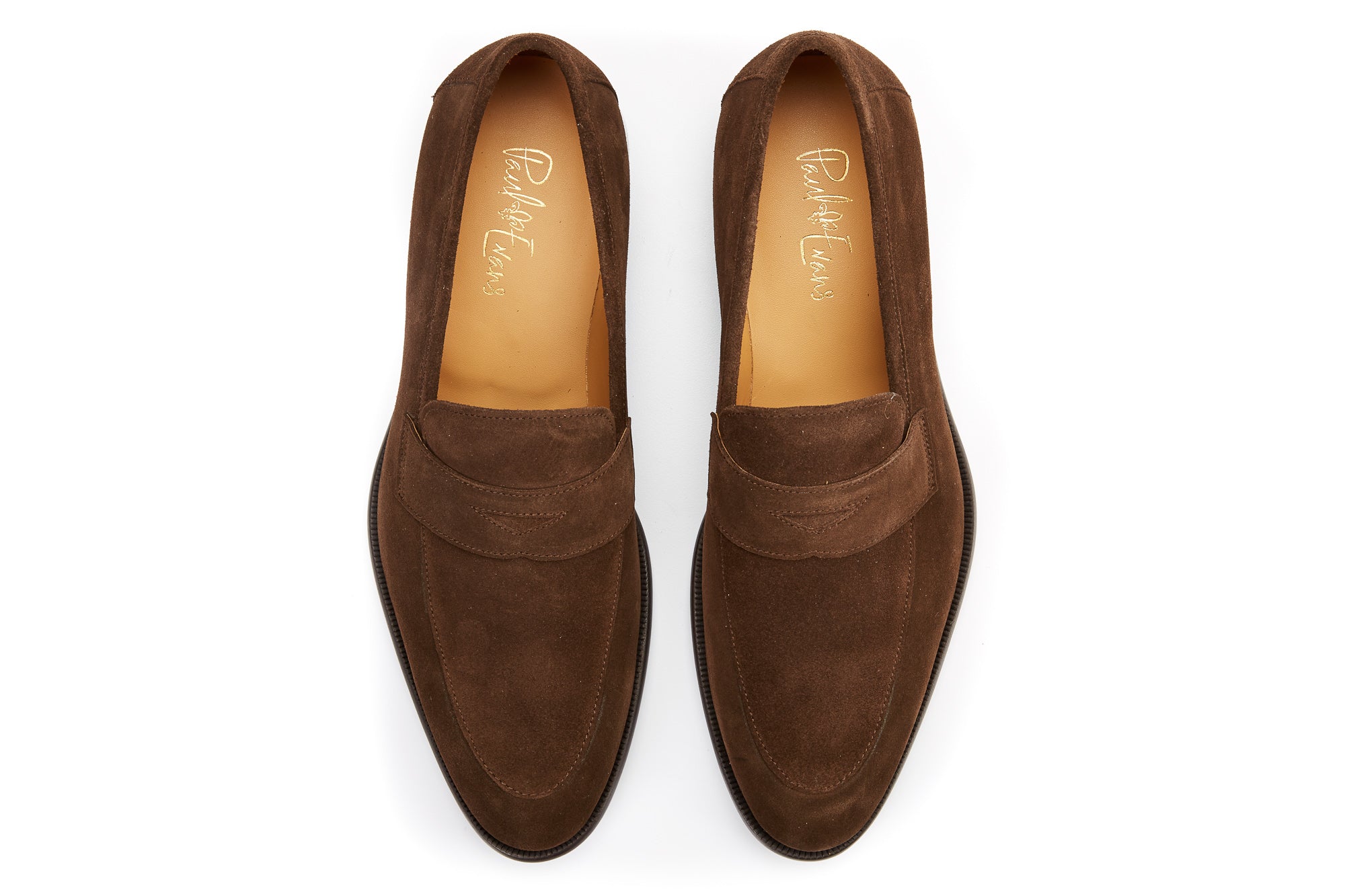 The Stewart Penny Loafer - Cafe Suede