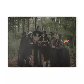 Three Witches, Glass Cutting Board, Cosplay Moon, Two Sizes