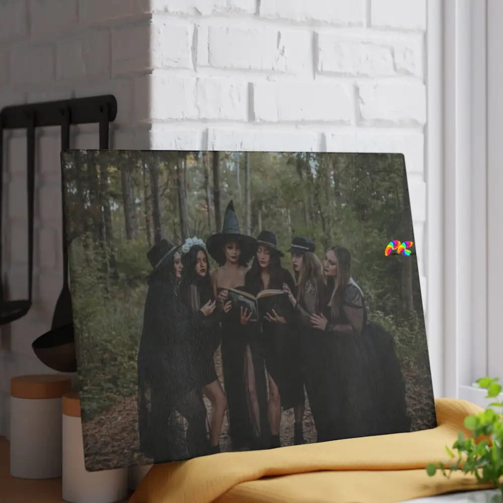 Three Witches, Glass Cutting Board, Cosplay Moon, Two Sizes