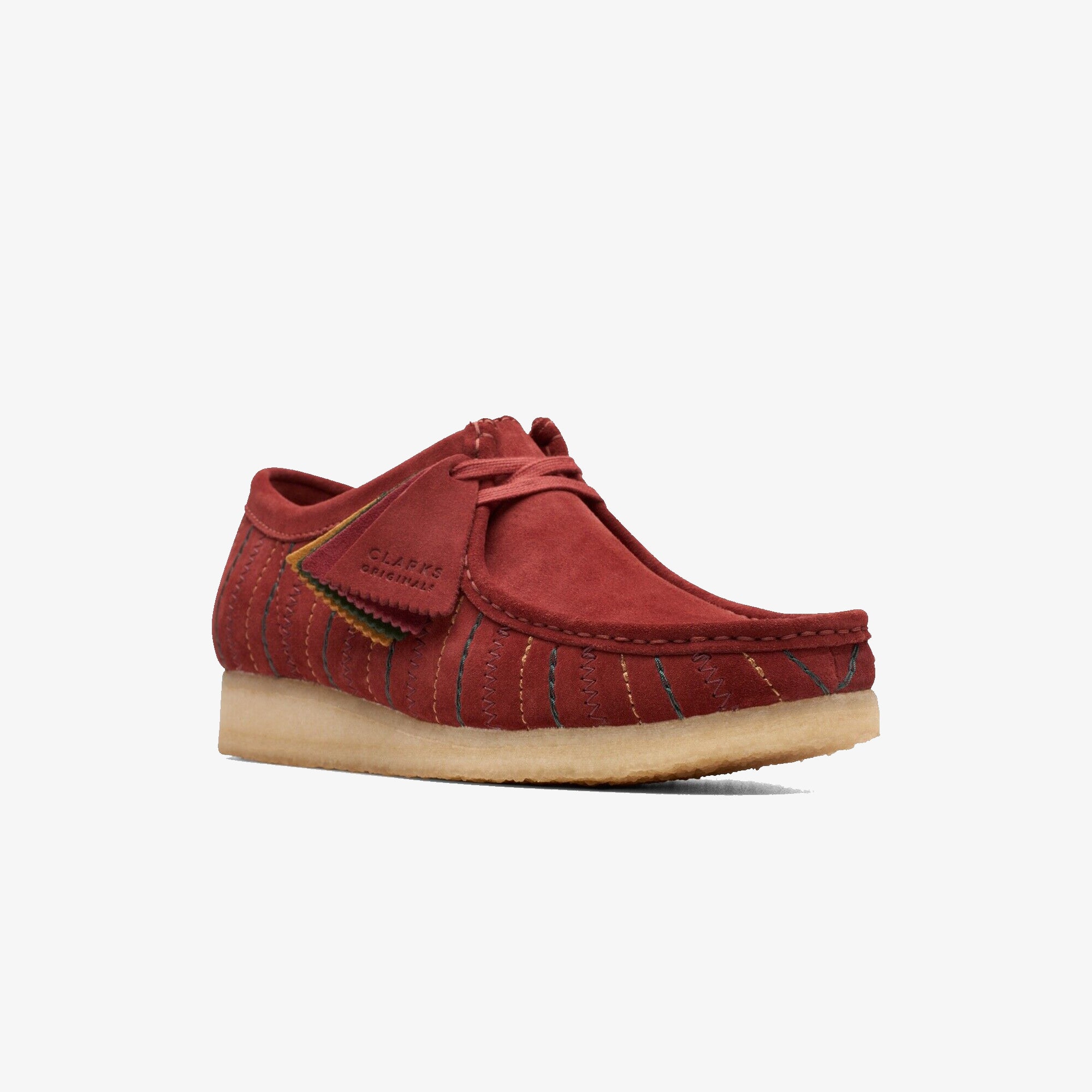 WALLABEE CUP 'BURGUNDY COMBI'