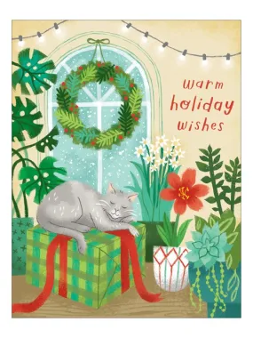 Warm Holiday Wishes  Boxed Cards