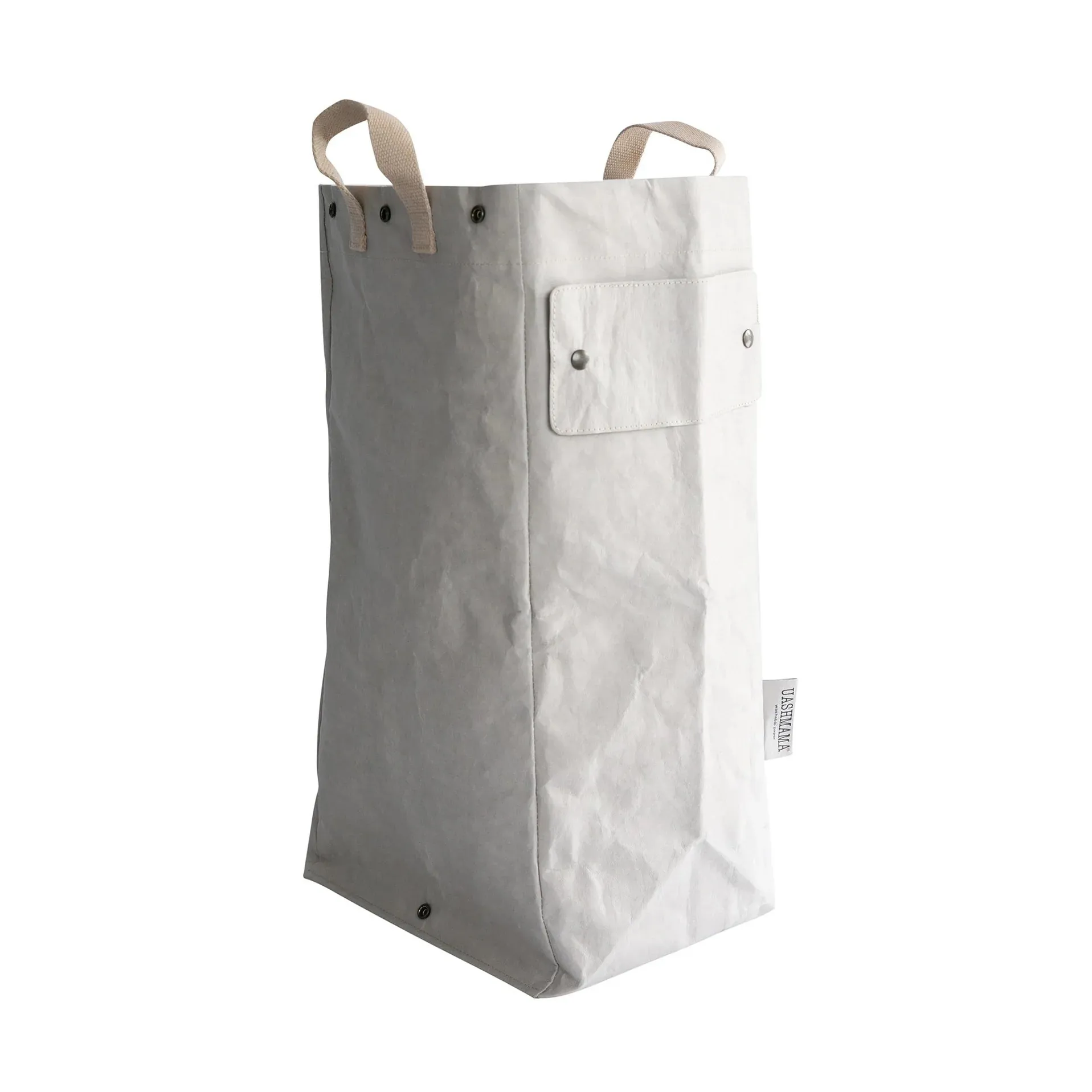 Washable Paper Laundry Bag in Grey