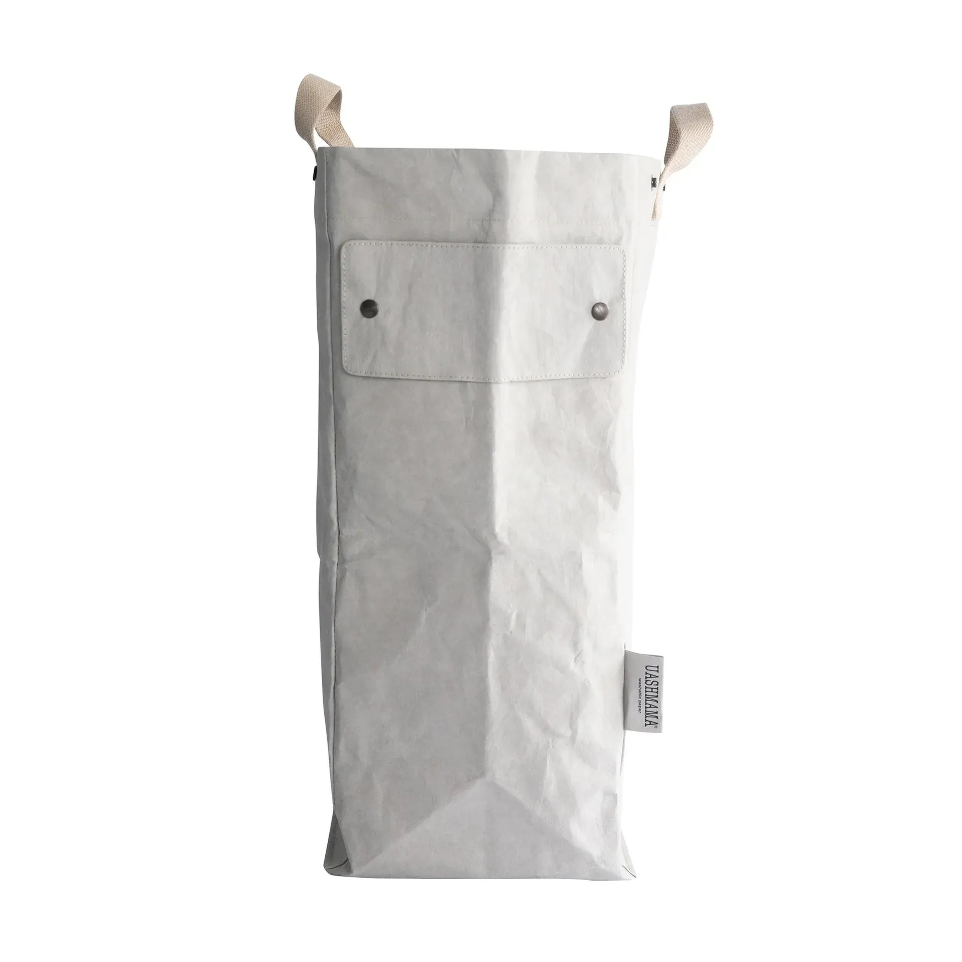 Washable Paper Laundry Bag in Grey