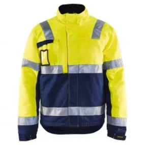 Winter Jacket 4862 High Vis Geel/Marineblauw - Blåkläder