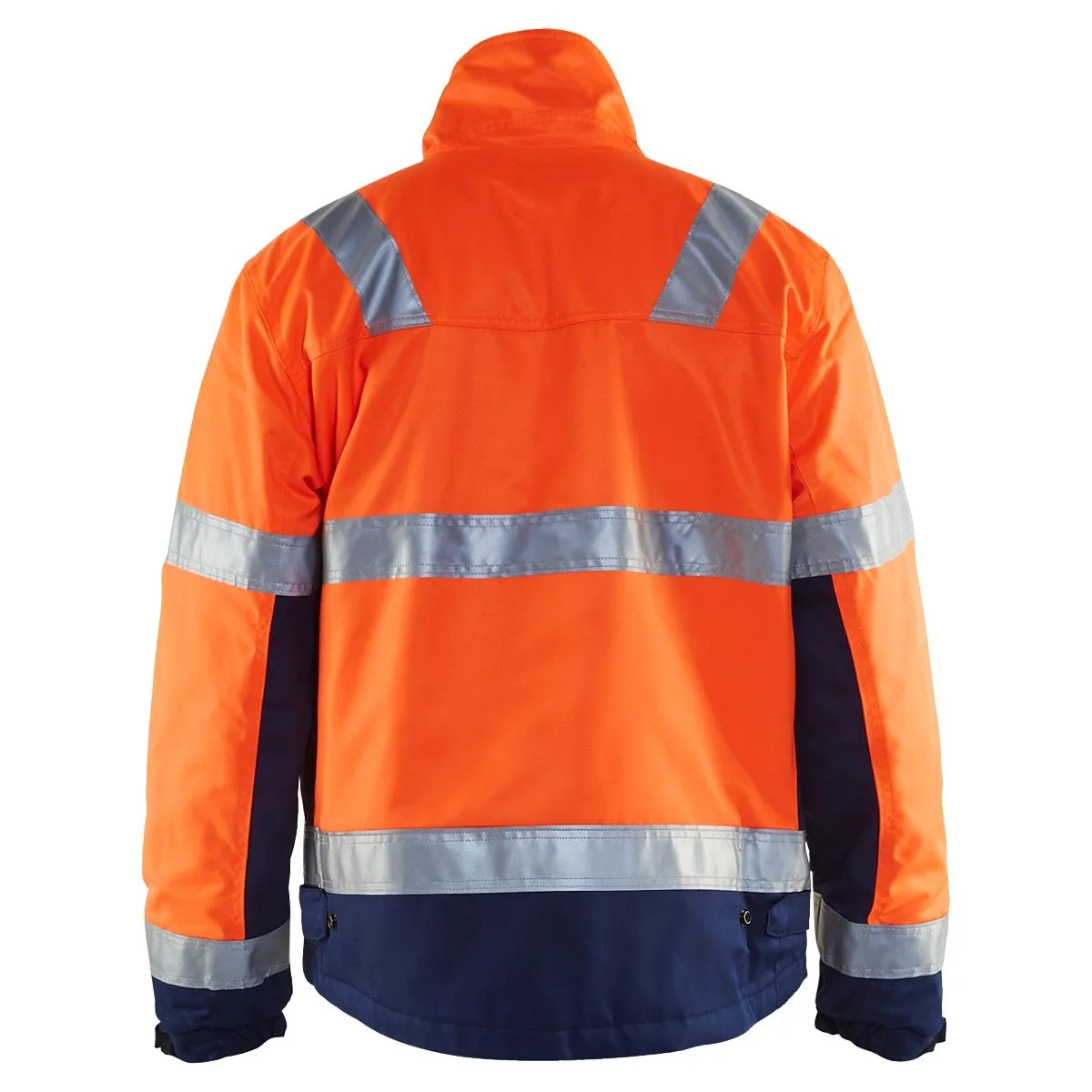 Winter Jacket 4862 High Vis Oranje/Marineblauw - Blåkläder