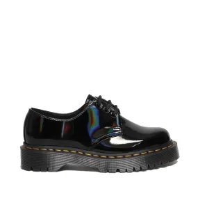 Women’s Leather Shoes for All Seasons, Black Low-Top 